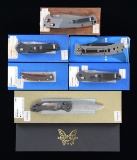 GROUPING OF 6 NICE QUALITY BENCHMADE KNIVES
