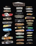 GROUPING OF ASSORTED POCKET KNIVES.