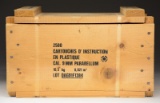 CRATE OF 9X19MM TRAINING AMMUNITION (2500 RDS).