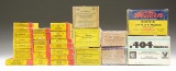 LOT OF PRIMARILY KYNOCH AMMUNITION & BOXES.