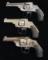 LOT OF THREE SMITH & WESSON SAFETY HAMMERLESS DA