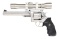 RUGER STAINLESS REDHAWK SCOPED DA REVOLVER.