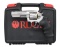RUGER STAINLESS MODEL GP100 DA REVOLVER.