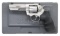 RUGER STAINLESS MODEL GP100 DA REVOLVER.