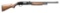 MOSSBERG MODEL 500A PUMP ACTION SHOTGUN.