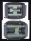 2 HAWKE FRONTIER GREEN BINOCULARS IN BOXES.