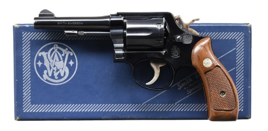 SMITH & WESSON 12-3 AIRWEIGHT DA REVOLVER.