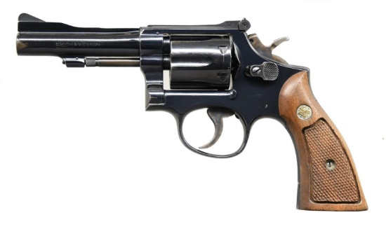 SMITH & WESSON MODEL 15-3 DA REVOLVER.