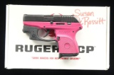 RUGER MODEL LCP-R SEMI-AUTO PISTOL WITH CT LASER.