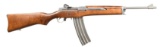 RUGER STAINLESS MINI-14 SEMI-AUTO RIFLE with