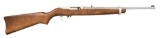 RUGER STAINLESS MODEL 10/22 SEMI-AUTO RIFLE.