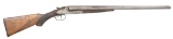 LC SMITH O GRADE SHOTGUN WITH DAMASCUS BARRELS.