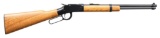 ITHACA M-49 SINGLE SHOT LEVER ACTION RIFLE.