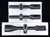 3 HAWKE 30MM SCOPES.