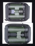 2 HAWKE FRONTIER GREEN BINOCULARS IN BOXES.