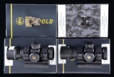4 LEUPOLD REFLEX & RED DOT SIGHTS.