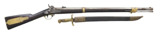 HARPERS FERRY MISSISSIPPI RIFLE ALTERED FOR SABER