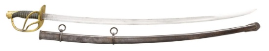 M1860 US CAVALRY OFFICER’S SABER BY AMES.