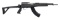MODIFIED CHINESE NORINCO SKS SEMI-AUTO CARBINE.