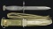 VIETNAM ERA US M7 BOC BAYONET.