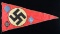LARGE WWII GERMAN NSKK UNIT PENNANT.