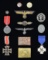 WWII GERMAN MEDALS, PINS, BADGES, & MORE.