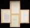 8 TYPED LETTERS SIGNED BY SECRETARIES TO THE