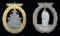 2 WWII GERMAN BADGES.