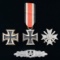 4 WWII GERMAN DECORATIONS.