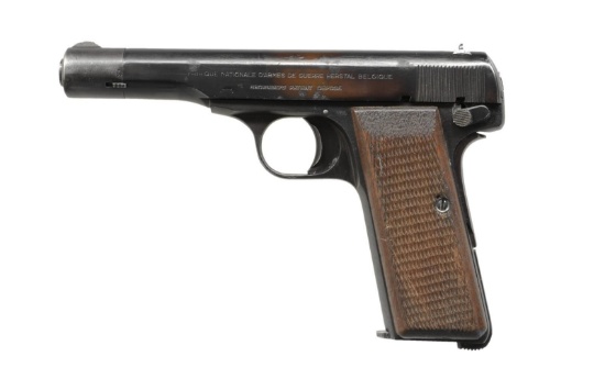 WW2 GERMAN MARKED FN 1922 SEMI AUTO PISTOL.