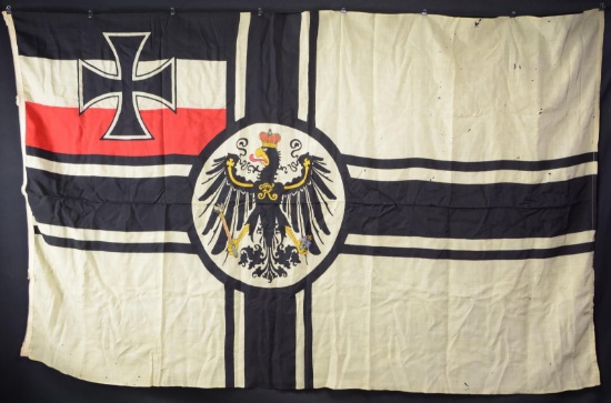 3 WWI GERMAN FLAGS.