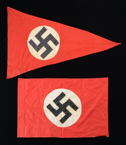 WWII GERMAN FLAGS & BANNERS.