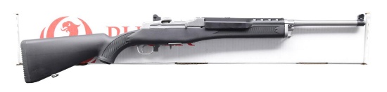 RUGER STAINLESS MINI-THIRTY SEMI-AUTO CARBINE.