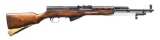 RUSSIAN COLD WAR ERA SKS SEMI-AUTO MILITARY RIFLE.