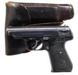 WWII GERMAN ARMY MARKED SAUER 38H SEMI AUTO