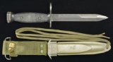 VIETNAM ERA US M7 BOC BAYONET.