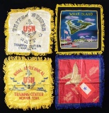 WWII US 2-STAR GENERAL’S CAR PENNANT, US ARMBANDS,