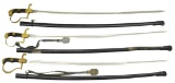 3 WWII GERMAN ARMY SABERS.