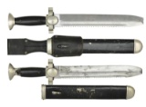 2 WWII GERMAN RED CROSS DAGGERS.
