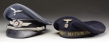 2 WWII GERMAN HATS.