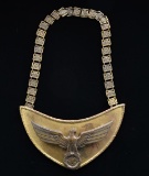 WWII GERMAN NSDAP STANDARD BEARER’S GORGET.