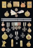 IMPERIAL GERMAN MEDALS, PATRIOTIC ITEMS, & A BELT