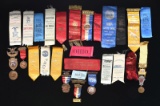 GAR & RELATED REUNION RIBBONS.