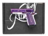 KIMBER MICRO 9 AMETHYST SEMI AUTO PISTOL.