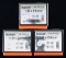 3 BUSHNELL AR OPTICS 1-8X24MM SCOPES.