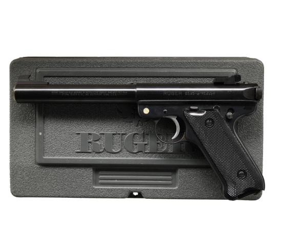 RUGER MARK II GOVERNMENT TARGET SEMI-AUTO PISTOL.