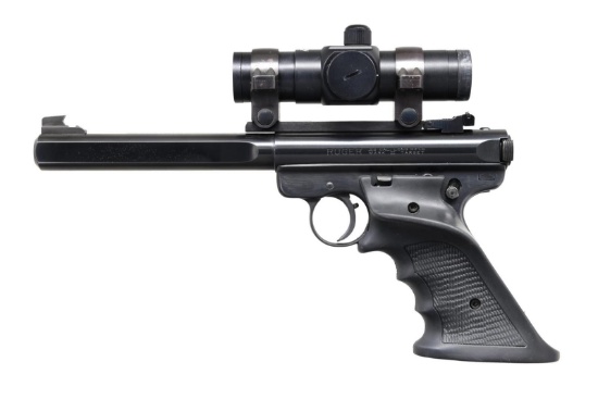 RUGER MK II COMPETITION TARGET SEMI-AUTO PISTOL.