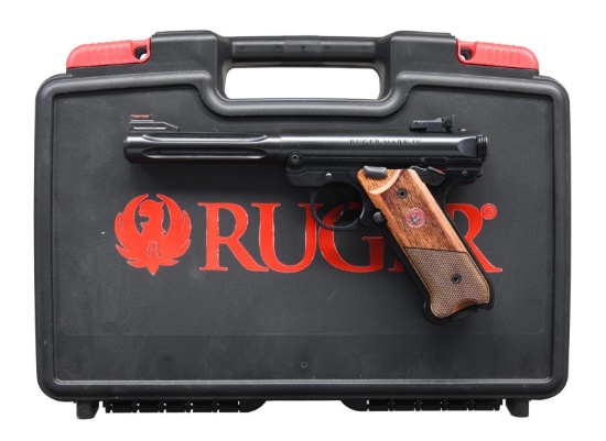 RUGER MARK IV HUNTER SEMI-AUTO PISTOL.