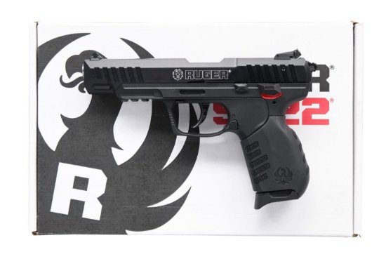 RUGER MODEL SR22 DOUBLE ACTION SEMI-AUTO PISTOL.