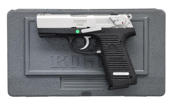 RUGER STAINLESS MODEL P95 SEMI-AUTO PISTOL.